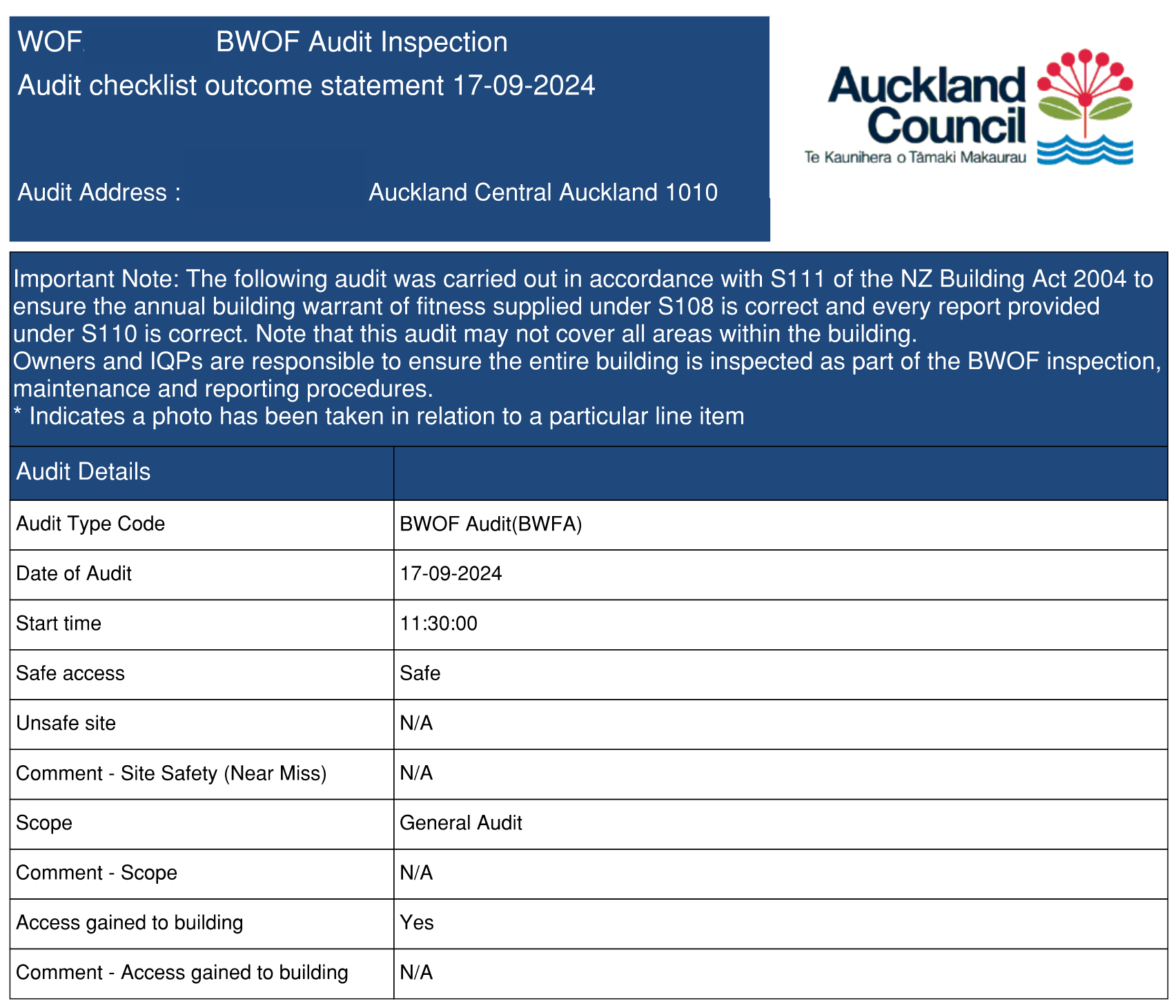 Navigating Fire Safety Challenges in BWoF Audits with Confidence